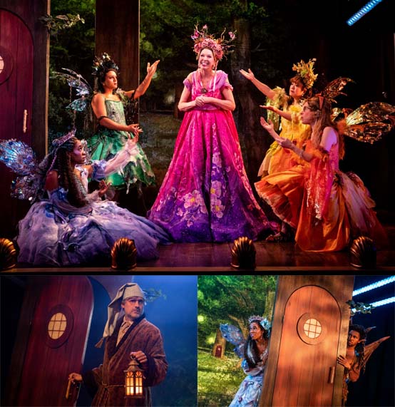 (left to right) Kristolyn Lloyd, Z Infante, Julie Halston, Ann Harada & Jackie Hoffman  (lower)  Mo Rocca,  Kristolyn Lloyd & Chris Myers - photos by Matthew Murphy