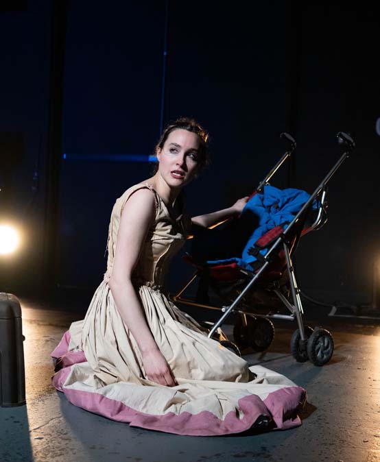 Drita Kabashi - A Trojan Woman - photo provided courtesy of Luna Stage