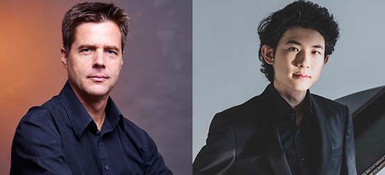 Christopher Konig and Tony Siqi Yun, photo courtesy of NJ Symphony